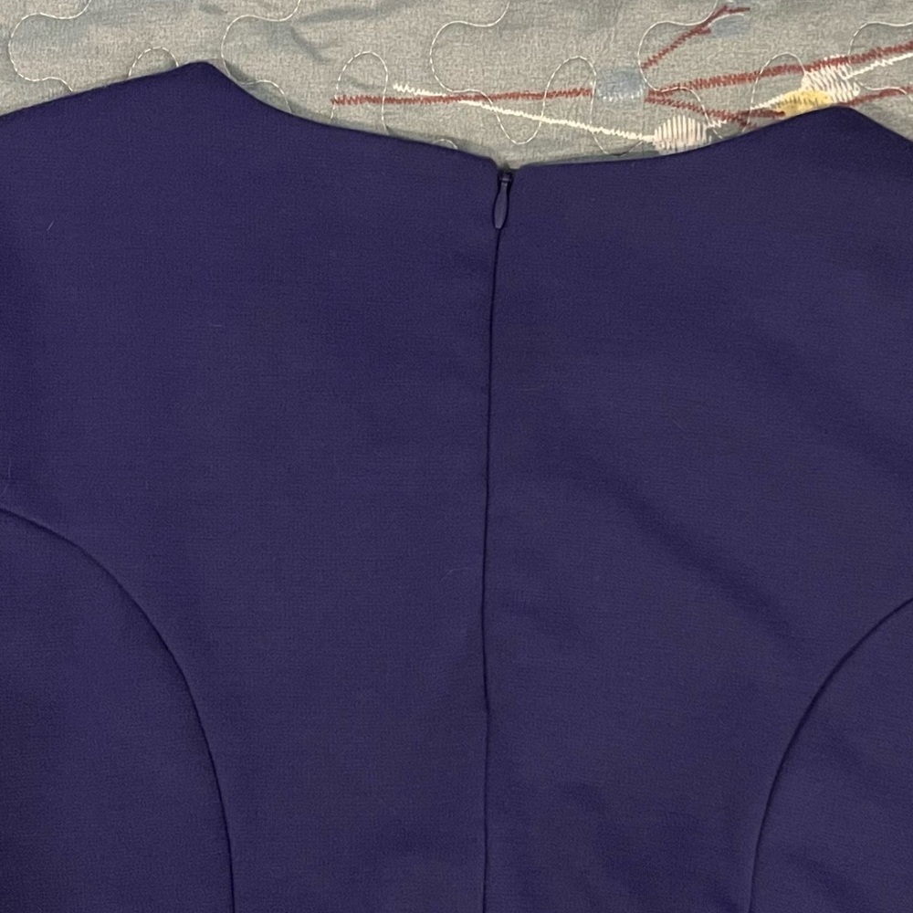 H&M Purple Long Sleeve Dress Size Small - Picture 4 of 6